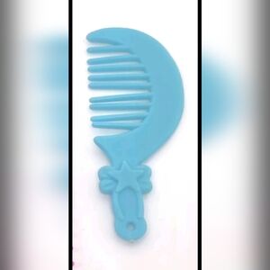 Vintage 1980s Hasbro My Little Pony Blue MLP Comb Accessory Ponies Toy Styling